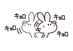 look aroundのイラスト